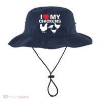 I Love My Chickens Chicken Bucket Hat thumb 0
