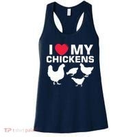 I Love My Chickens Chicken Women's Tank Top thumb 0
