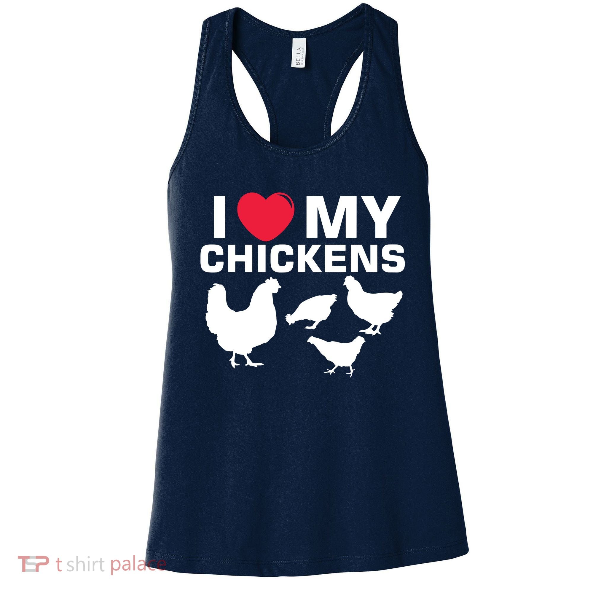 I Love My Chickens Chicken Women's Tank Top