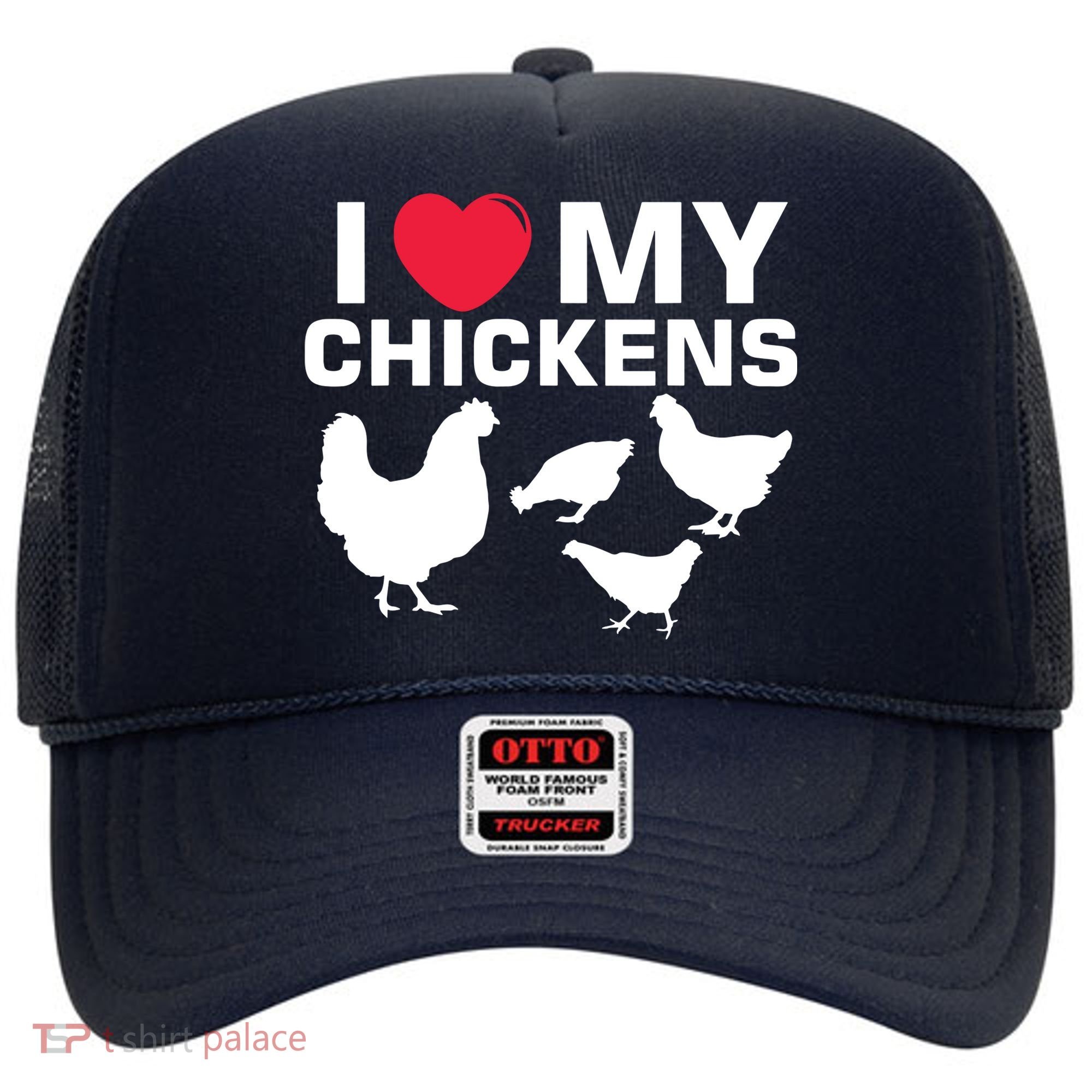 I Love My Chickens Chicken Hat