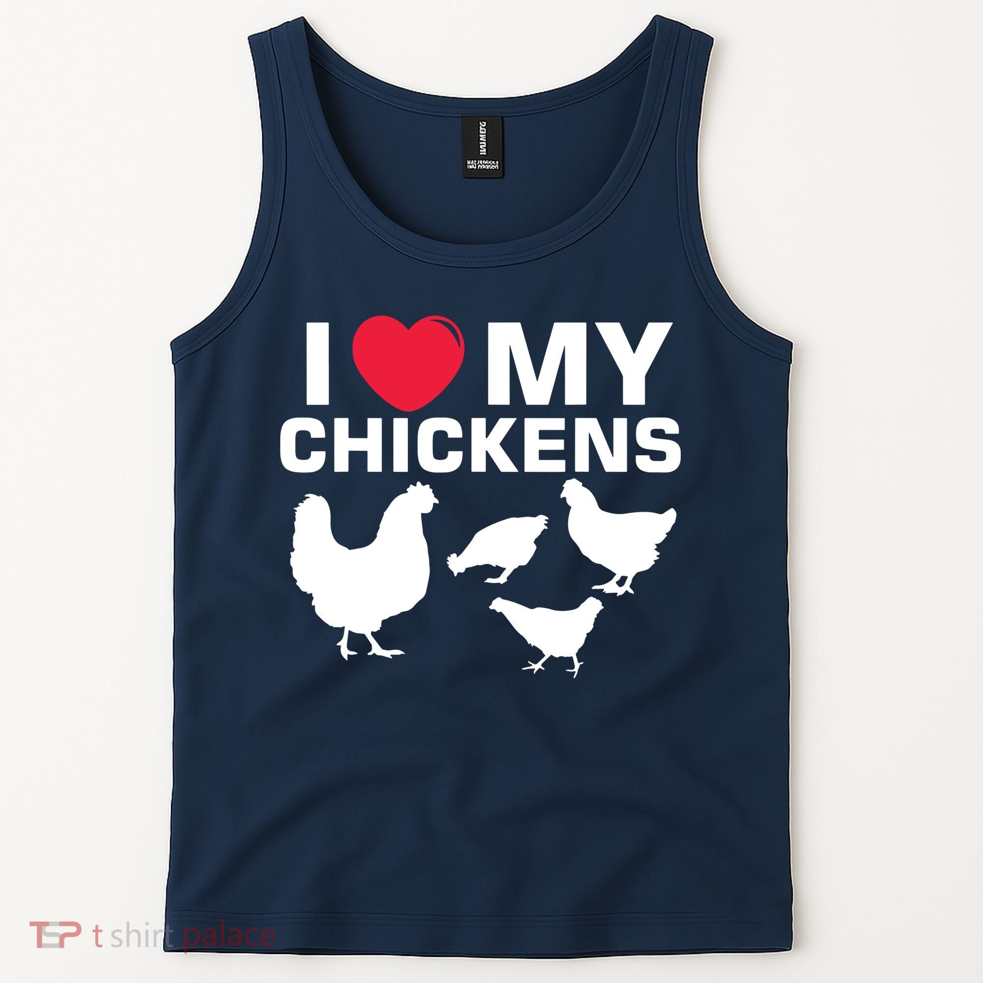 I Love My Chickens Chicken Tank Top