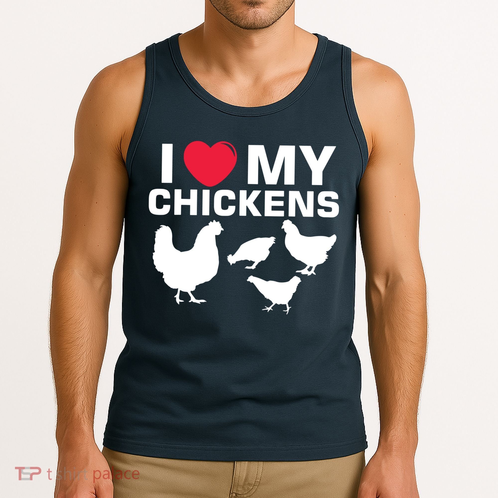 I Love My Chickens Chicken Tank Top