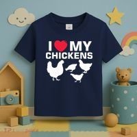 I Love My Chickens Chicken Toddler T-Shirt thumb 3