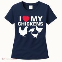 I Love My Chickens Chicken Women's T-Shirt thumb 0