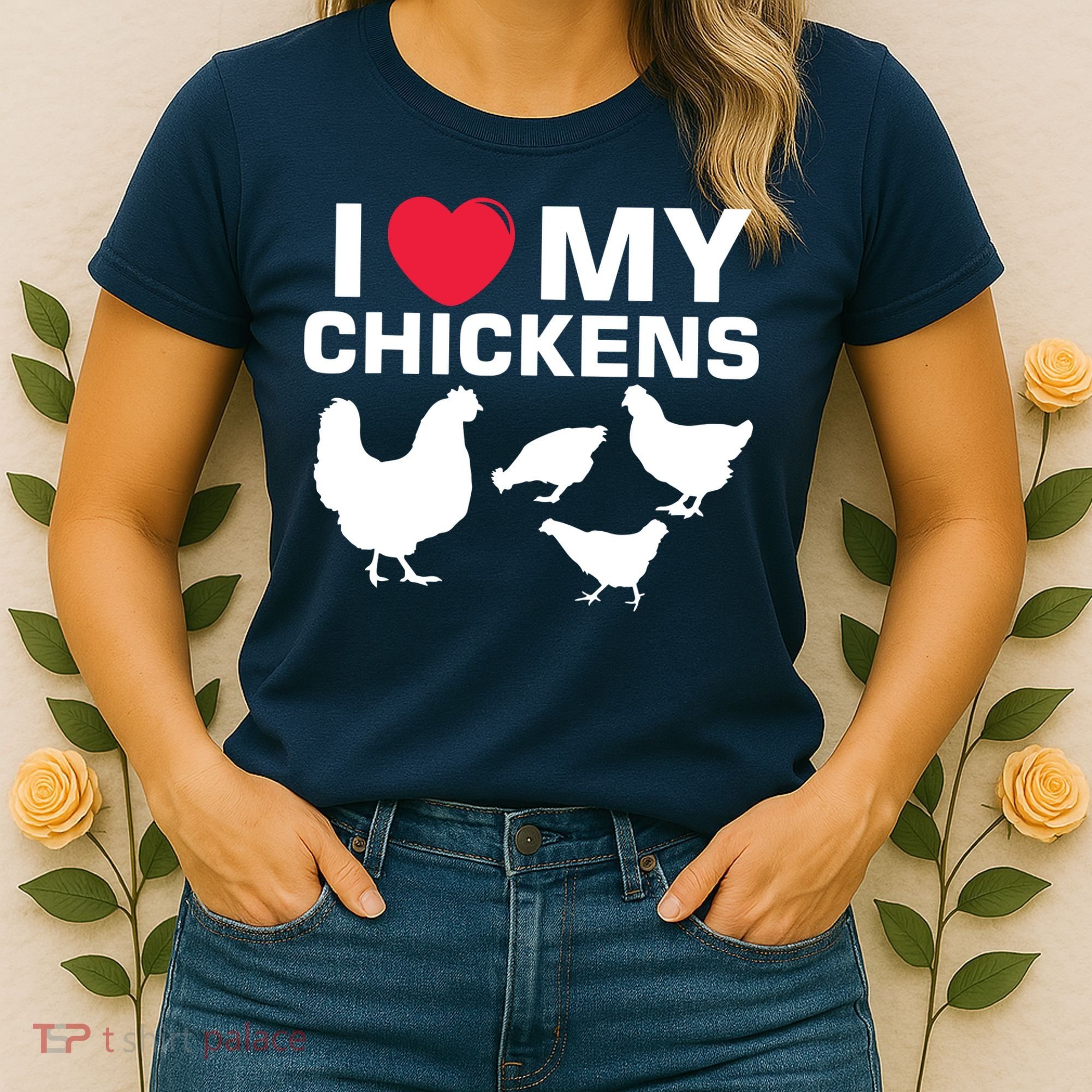 I Love My Chickens Chicken Women's T-Shirt