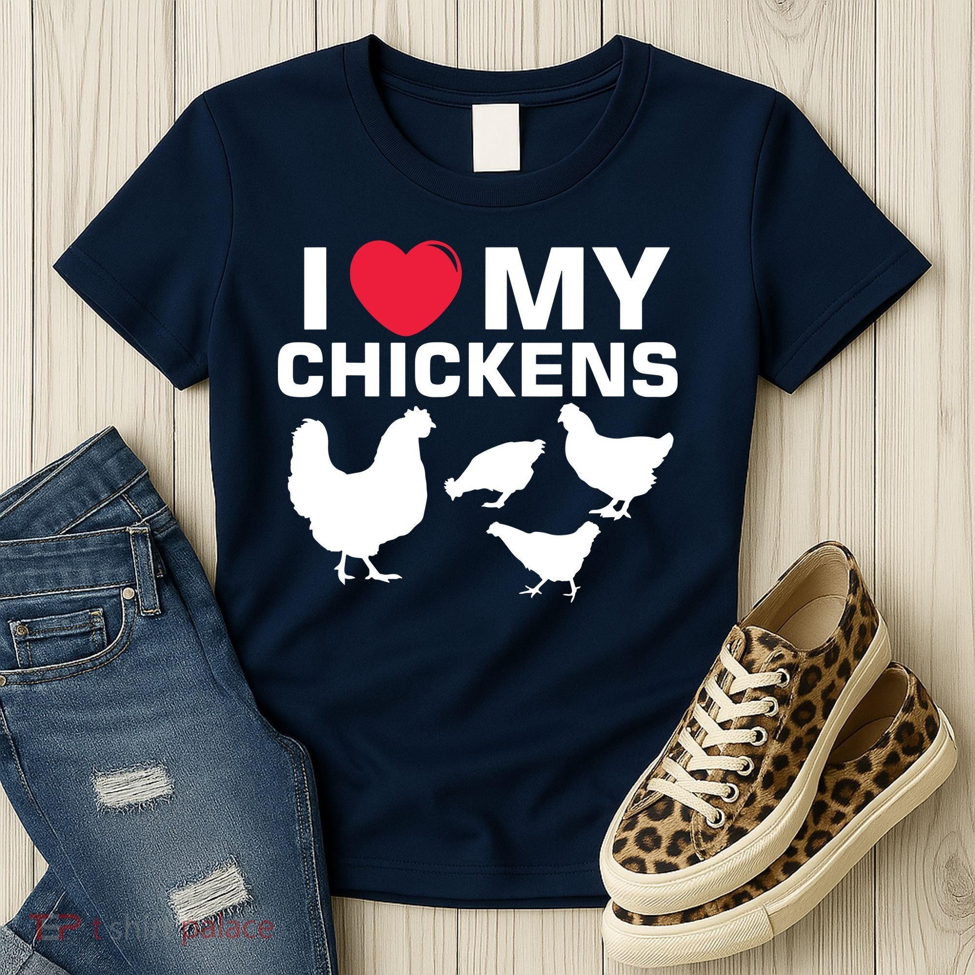 I Love My Chickens Chicken Women's T-Shirt