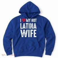 I Love My Hot Latina Wife Gift Hoodie thumb 0