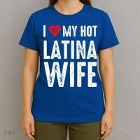 I Love My Hot Latina Wife Gift T-Shirt thumb 4