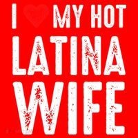 I Love My Hot Latina Wife Gift Santa Hat thumb 1