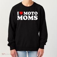I Love Moto Moms Women's Sweatshirt thumb 0