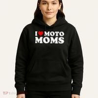 I Love Moto Moms Hoodie thumb 5