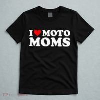 I Love Moto Moms T-Shirt thumb 5