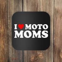 I Love Moto Moms Coaster thumb 0