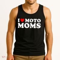 I Love Moto Moms Tank Top thumb 3
