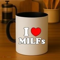 I Love Milfs Milf Milf's Hot Mom Hunter Lover Gift Meaningful Gift Coffee Mug thumb 4