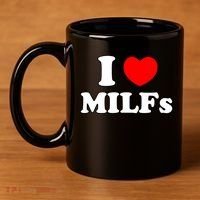 I Love Milfs Milf Milf's Hot Mom Hunter Lover Gift Meaningful Gift 11oz C Handle Ceramic Mug thumb 4