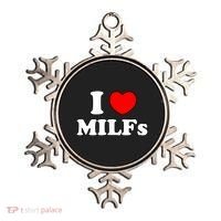 I Love Milfs Milf Milf's Hot Mom Hunter Lover Gift Meaningful Gift Ornament thumb 0