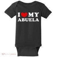I Love My Abuela Baby Bodysuit thumb 0