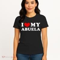 I Love My Abuela Women's T-Shirt thumb 4