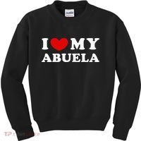 I Love My Abuela Kids Sweatshirt thumb 0