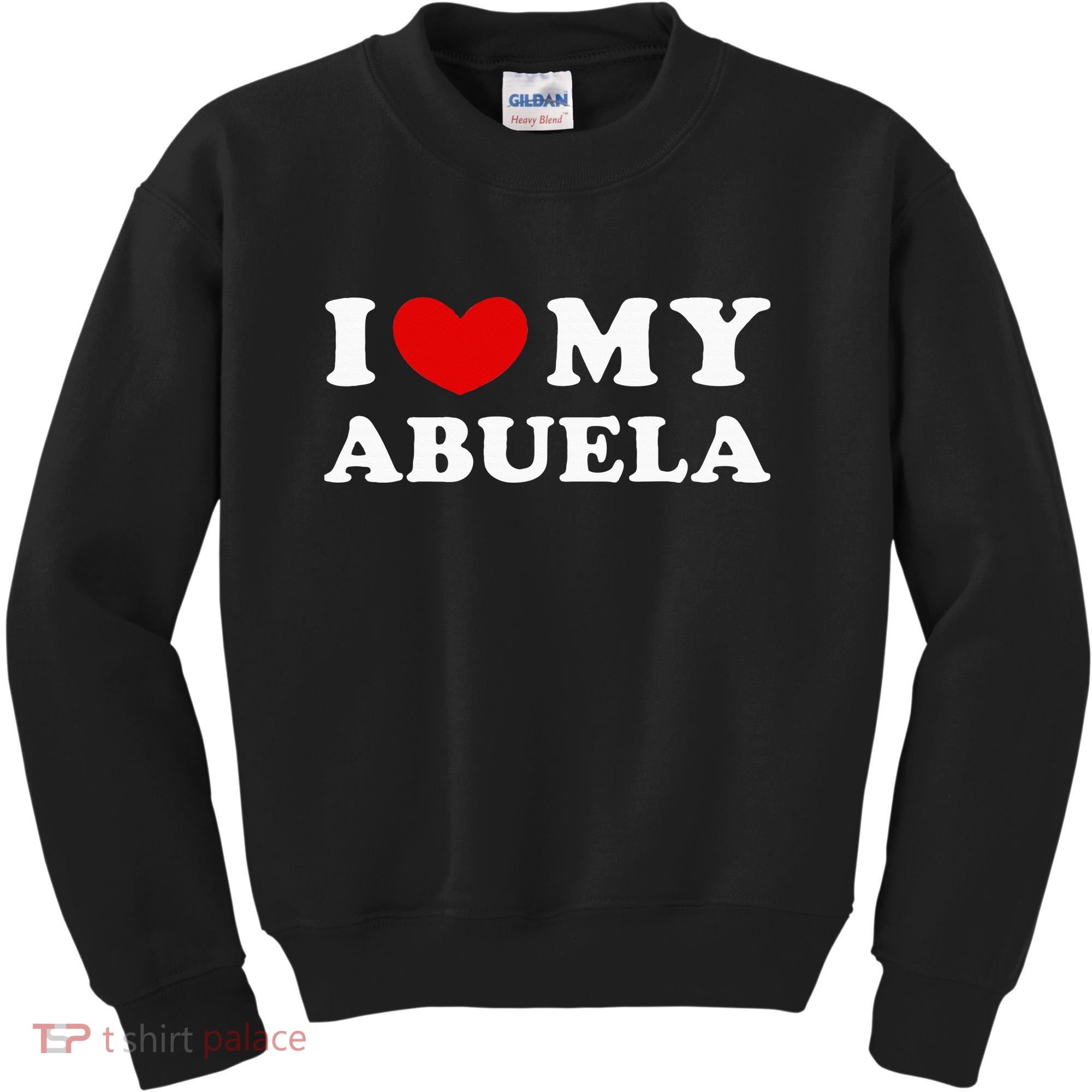 I Love My Abuela Kids Sweatshirt