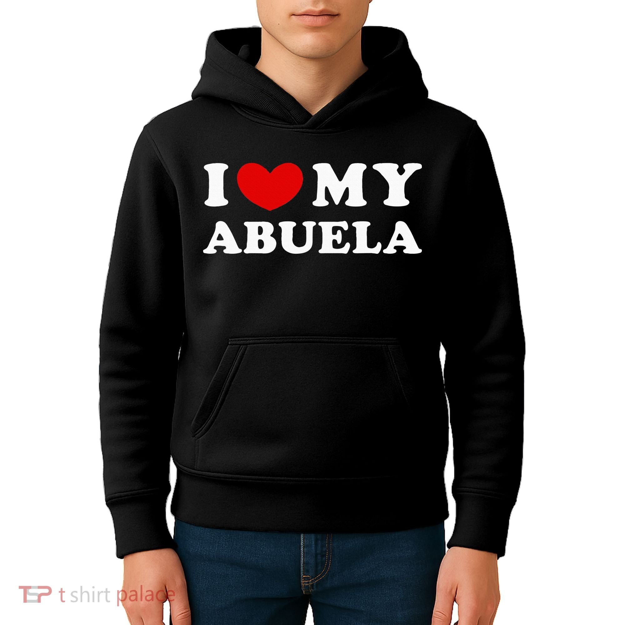I Love My Abuela Kids Hoodie
