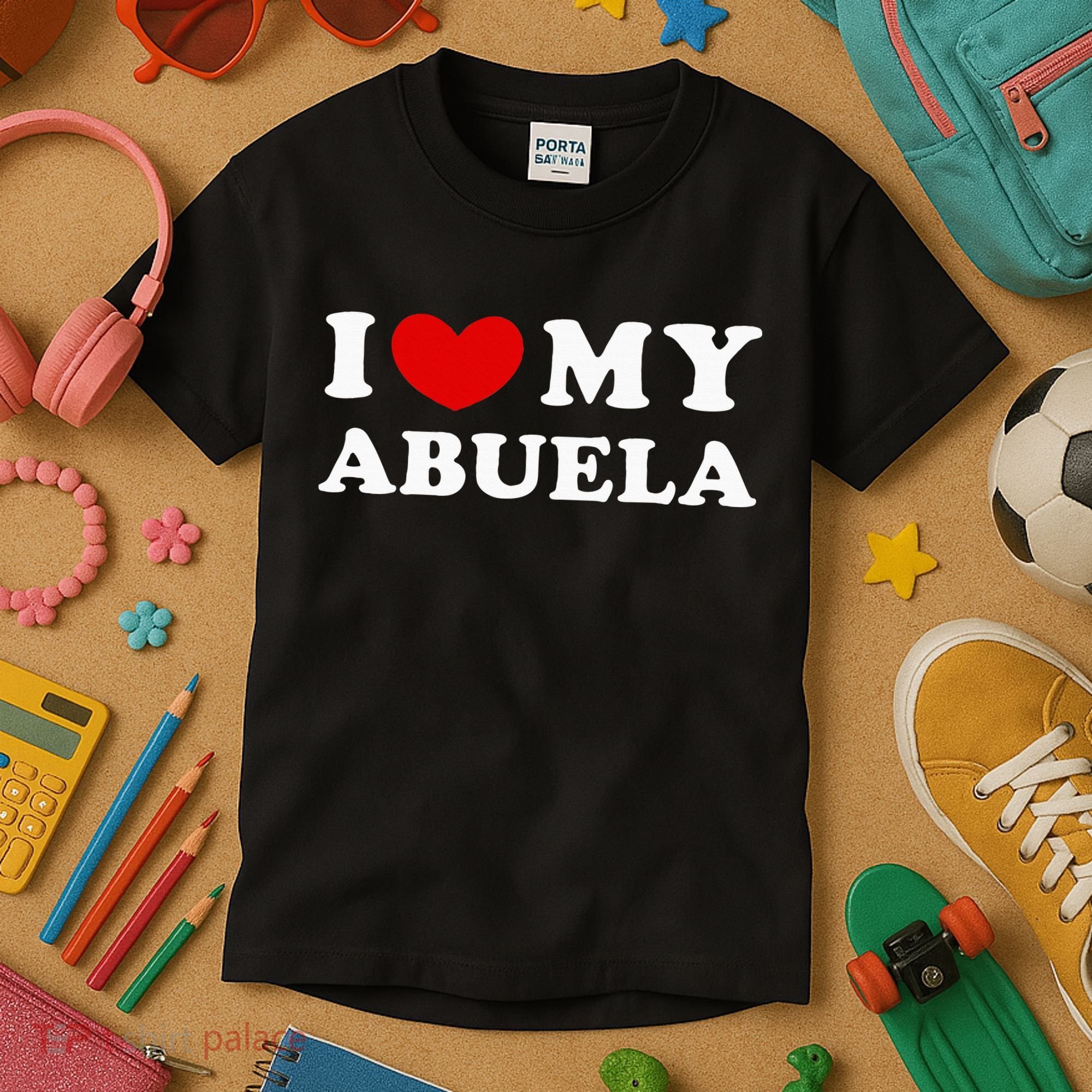 I Love My Abuela Kids T-Shirt