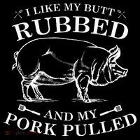 I Like My Butt Rubbed And My Pork Pulled Tank Top thumb 6