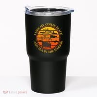 I Like My Coffee Black And Tea In The Harbor Retro Tumbler thumb 0