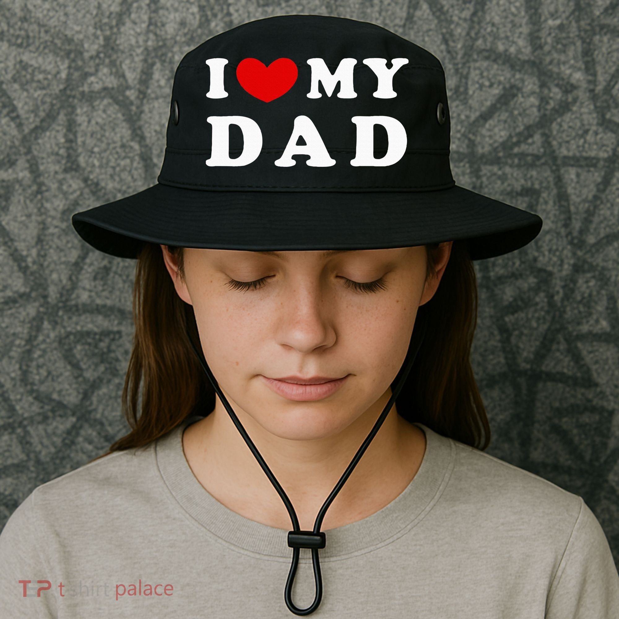 I Love My Dad Bucket Hat