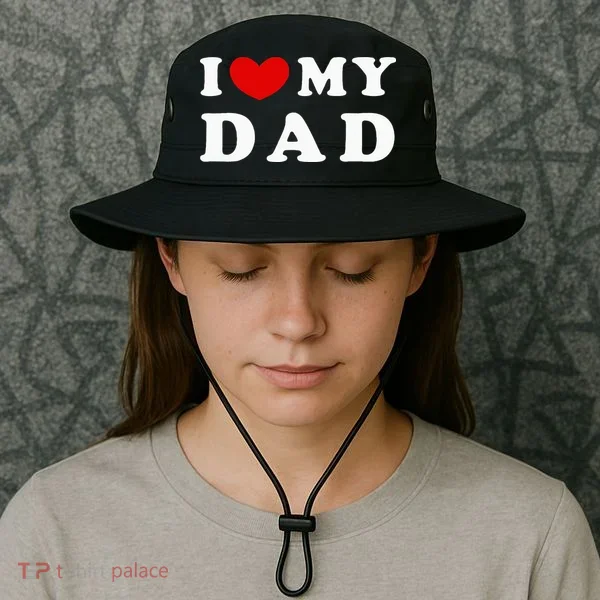 I Love My Dad Bucket Hat