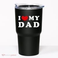 I Love My Dad Tumbler thumb 0