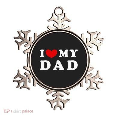 I Love My Dad Ornament