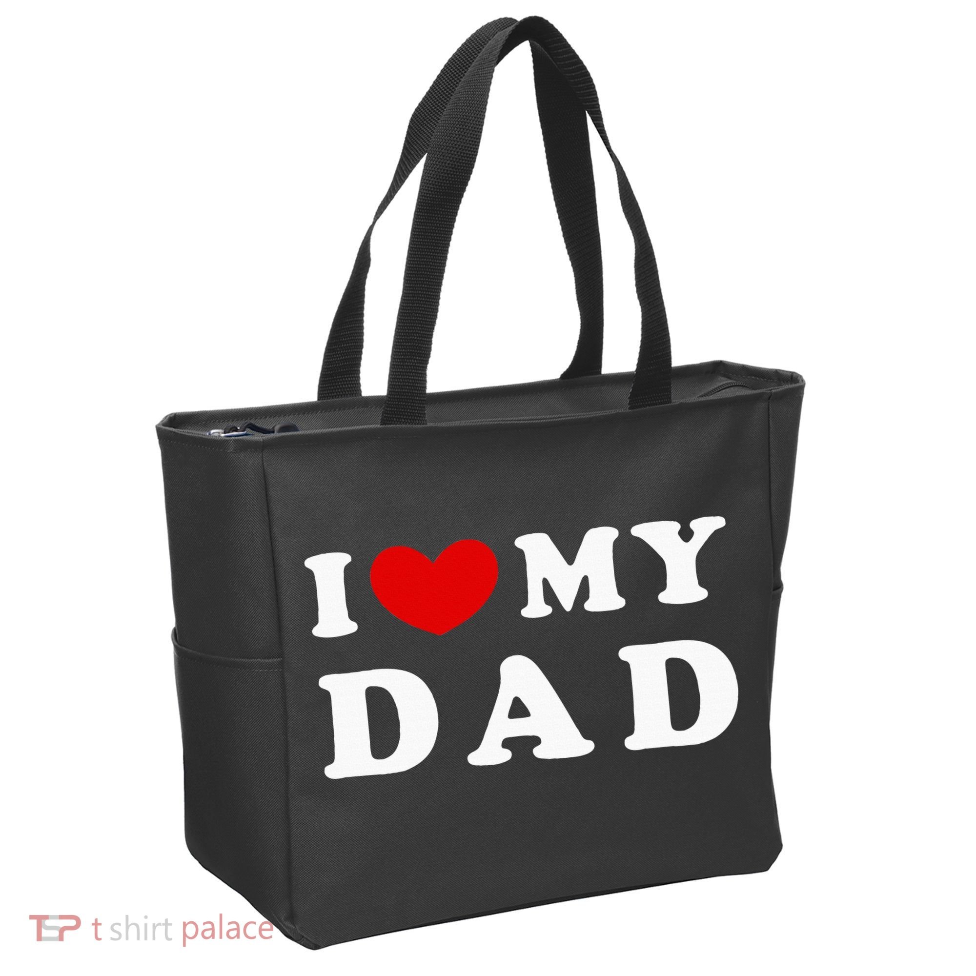 I Love My Dad Tote Bag