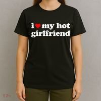 I Love My Hot Girlfriend So Please Stay Away From Me T-Shirt thumb 4