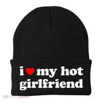 I Love My Hot Girlfriend So Please Stay Away From Me Beanie thumb 0
