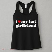 I Love My Hot Girlfriend So Please Stay Away From Me Women's Tank Top thumb 3