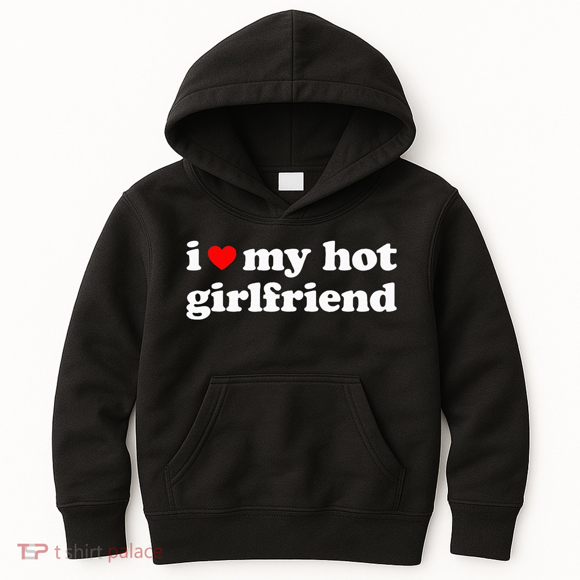 I Love My Hot Girlfriend So Please Stay Away From Me Kids Hoodie