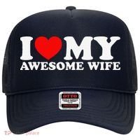 I Love My Awesome Wife Hat thumb 0