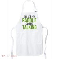 Ill Let My Paddle Do The Talking Pickleball Apron thumb 0