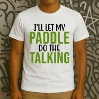 Ill Let My Paddle Do The Talking Pickleball T-Shirt thumb 3
