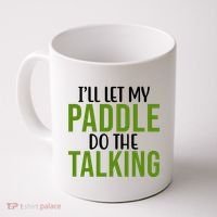 Ill Let My Paddle Do The Talking Pickleball Coffee Mug thumb 0