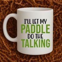 Ill Let My Paddle Do The Talking Pickleball Coffee Mug thumb 2