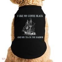 I Like My Coffee Black And Tea In The Harbor Doggie Tank thumb 0