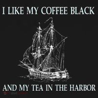 I Like My Coffee Black And Tea In The Harbor Women's Hoodie thumb 2