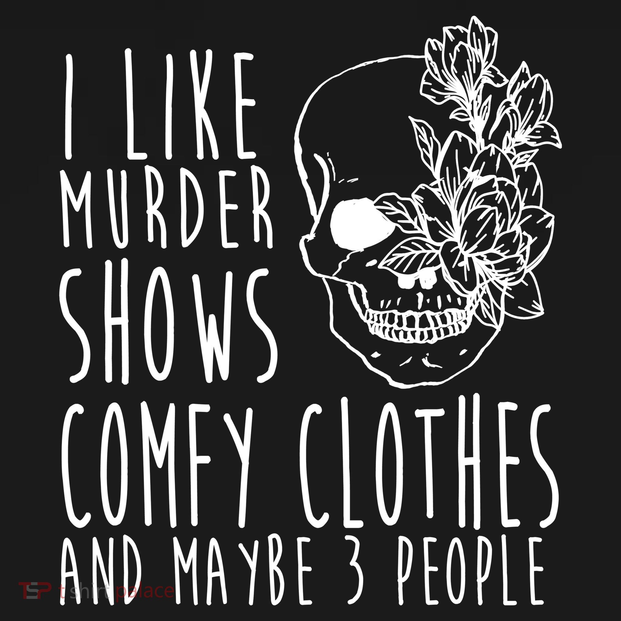 I Like Murder Shows Comfy Clothes And Maybe 3 People Ornament