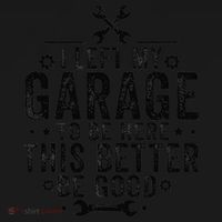 I Left My Garage To Be Here This Better Good Mechanic Car Women's Hoodie thumb 2