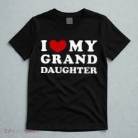 I Love My Granddaughter I Heart My Granddaughter T-Shirt thumb 5