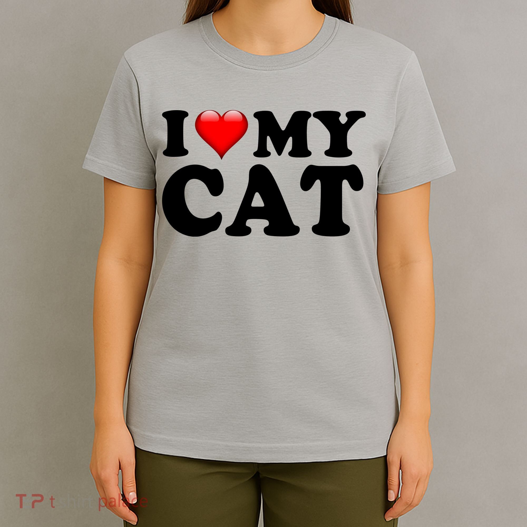 I Love My Cat T-Shirt