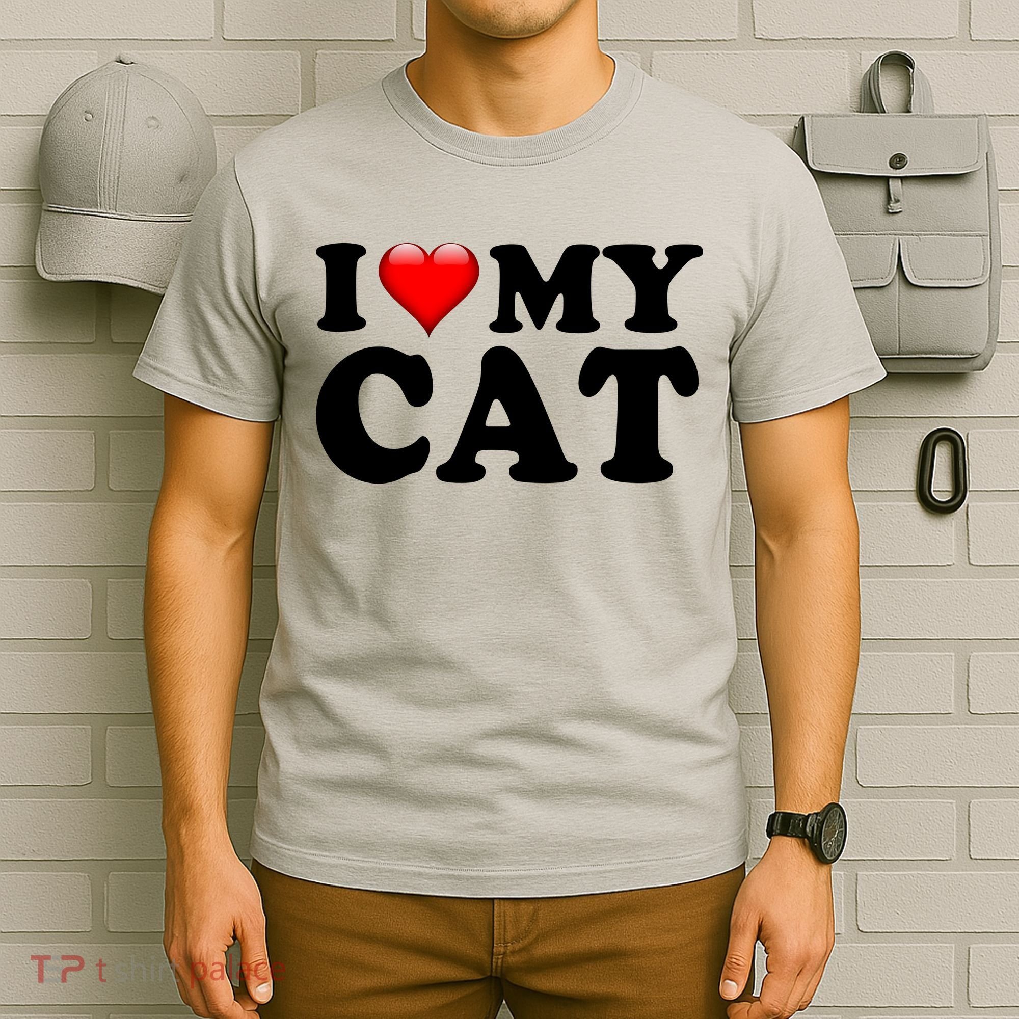 I Love My Cat T-Shirt